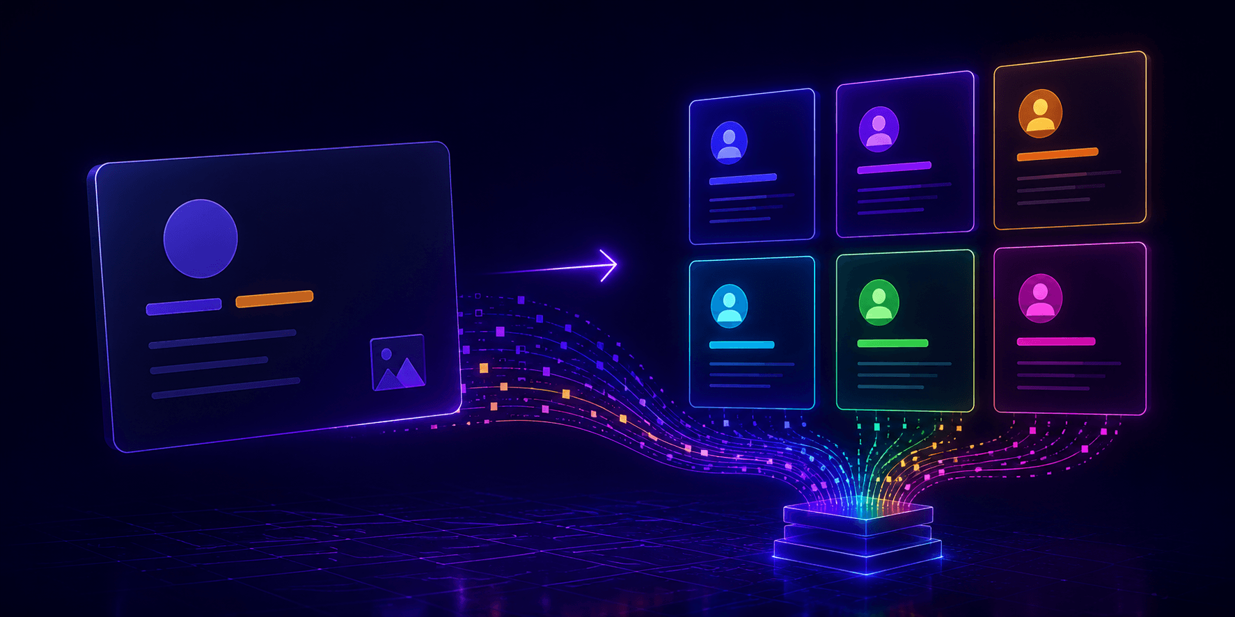 E-Cards Platform — Template Engine + Batch Personalization